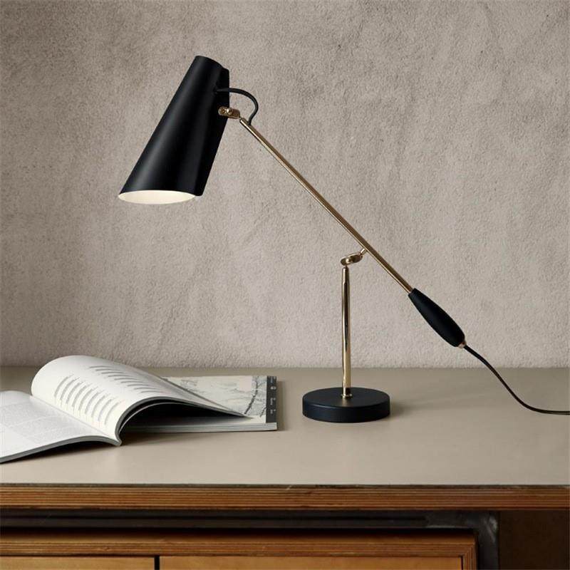 北欧简约现代办公桌书房卧室轻奢艺术护眼创意设计师展厅装饰台灯,淘宝优惠券,粉丝福利购,淘宝优惠卷