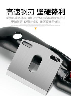 木工刨子diy手工刨木匠鸟刨迷你小刨子手推刨刀工具铁刨修边工具