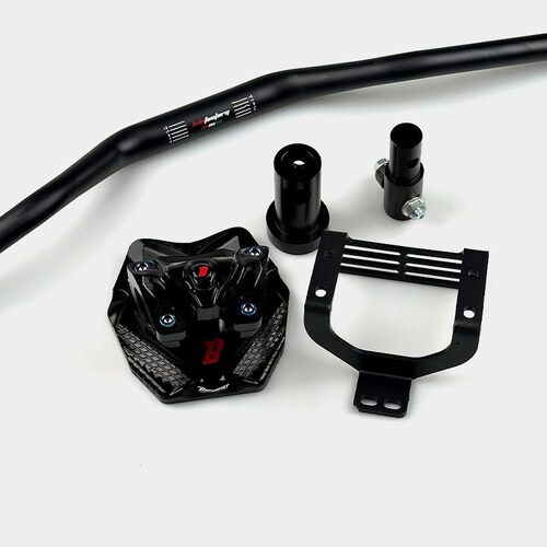 九号E80CMK2/机械师二代裸把套装巴风特六代龙头车把仪表支架直上 - 图0