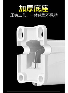 可藏线监控支架摄像头室外摄像机铝合金壁装鸭嘴节枪机支架家用