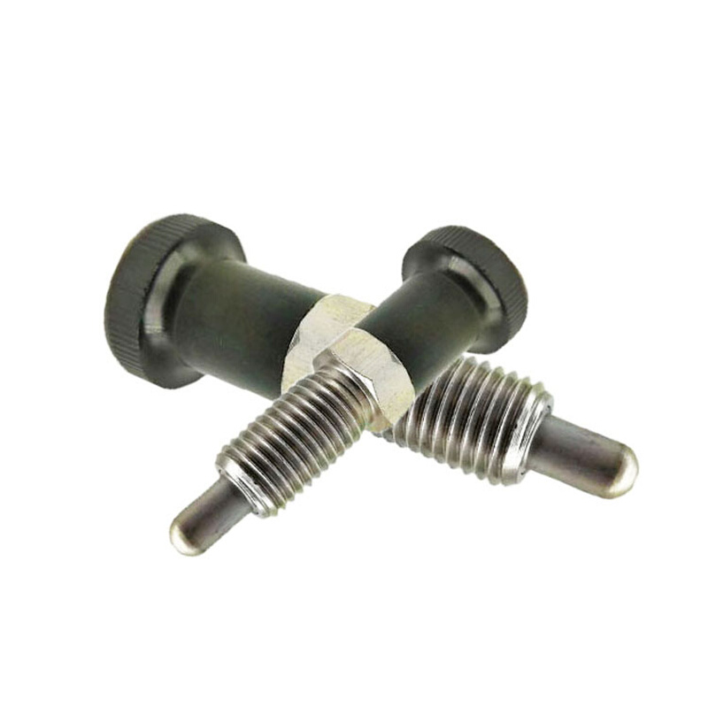 。304细牙复位型旋钮柱塞SXPAL/SXPKL加长分度定位销钉M8M10M12M1 - 图3