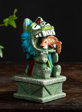 降魔的石敢当风狮爷剧同款全套家居书桌树脂摆件装饰礼物