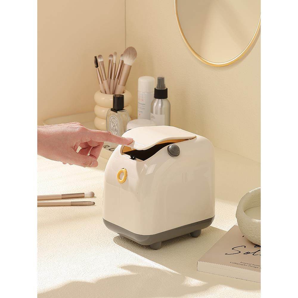 桌面垃圾桶可爱小号按压式带盖纸篓迷你家用卫生间垃圾筒客厅卧室,淘宝优惠券,粉丝福利购,淘宝优惠卷