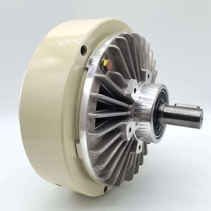 24V单轴磁粉制动器电磁粉末刹车空心张力控制器气胀轴磁粉离合器 - 图0
