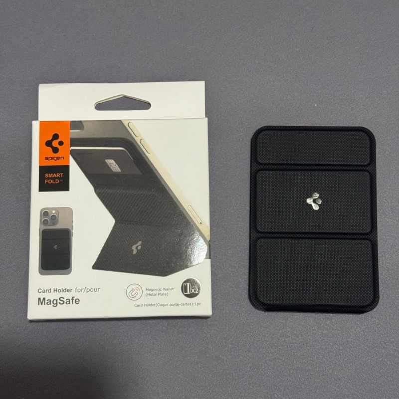 Spigen磁吸卡包手机支架适用苹果17/16/15/14/便携式背贴卡夹卡套,淘宝优惠券,粉丝福利购,淘宝优惠卷