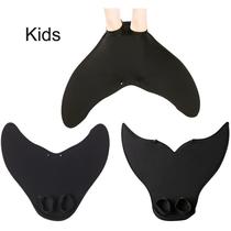Mermaid Footed Webbing Single Sheet Whale Tail Footed Webbing Children Conjoined Frog Shoes Swimming Training Footed Webbing