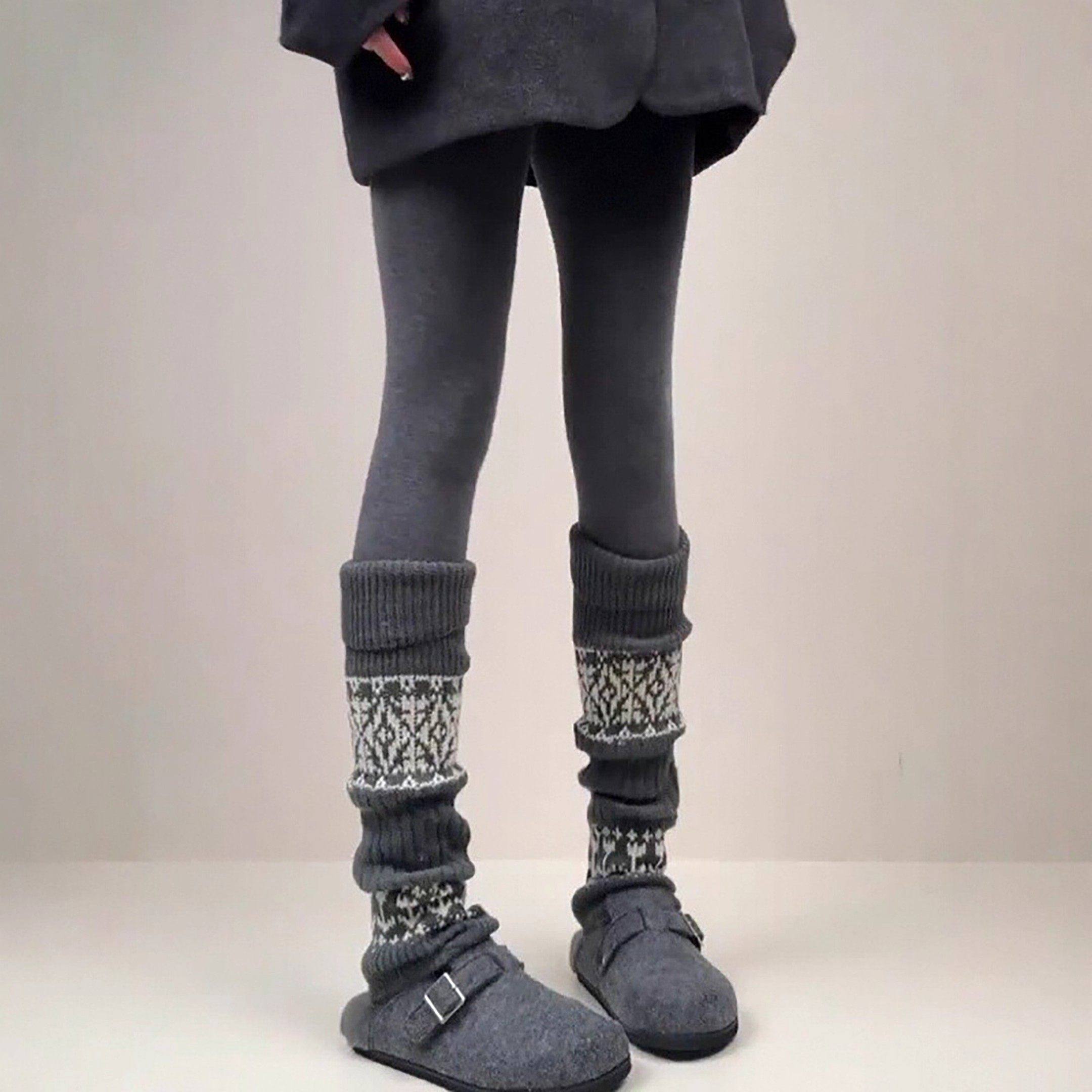 法国Uamtor女童打底裤加绒2025新款儿童一体绒长裤裤子外穿袜套裤,淘宝优惠券,粉丝福利购,淘宝优惠卷