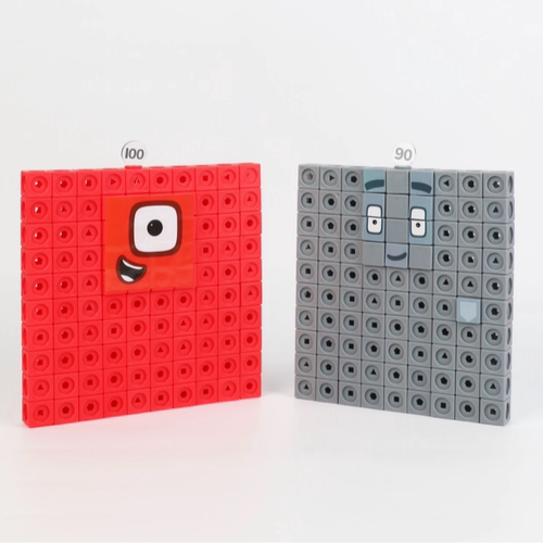 数字积木方块numberblocks1-100数学数感教具儿童益智拼搭玩具新 - 图3