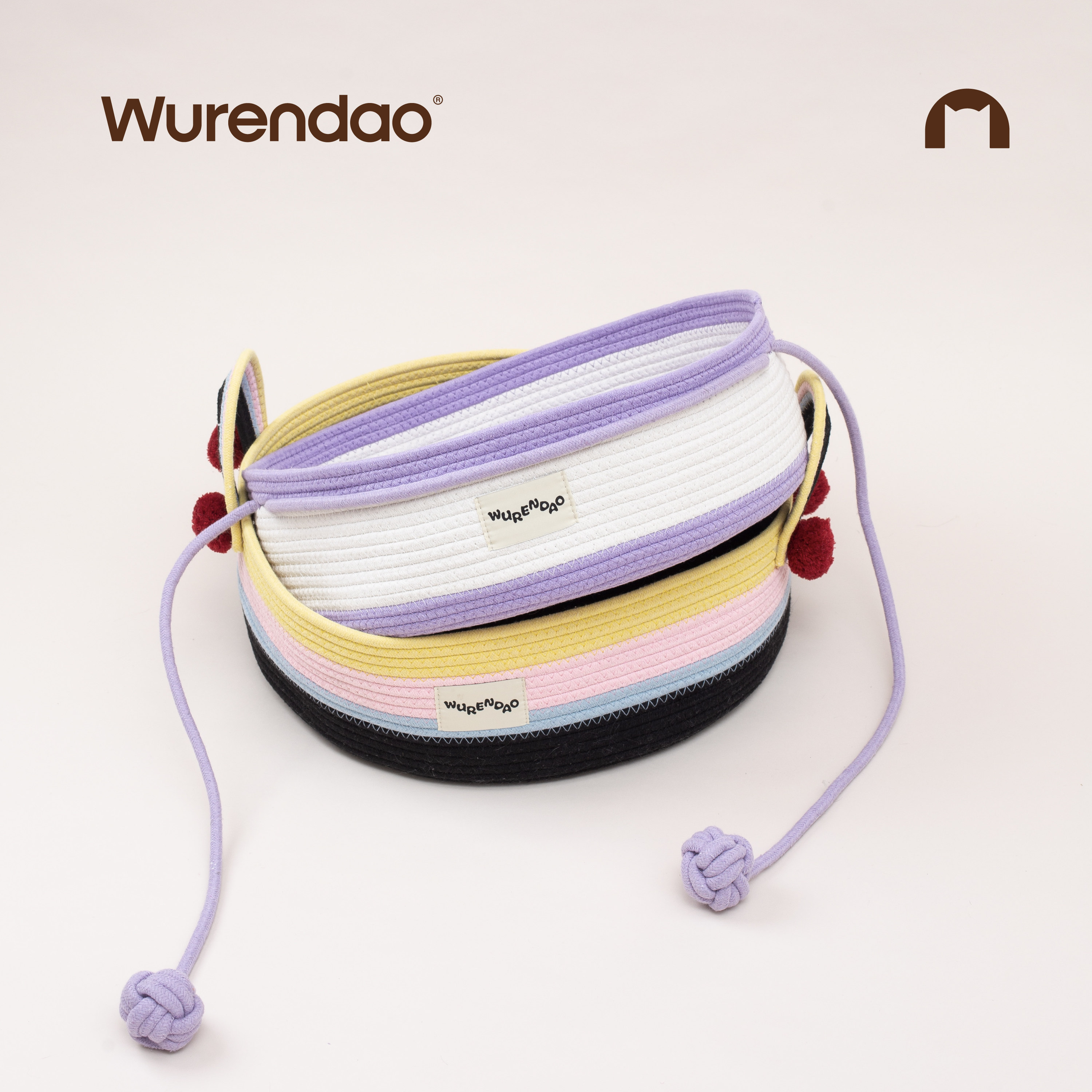 WURENDAO猫窝四季通用猫咪窝网红猫抓板大尺寸猫垫子棉绳猫窝,淘宝优惠券,粉丝福利购,淘宝优惠卷