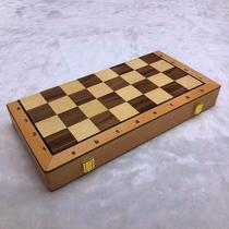 Manufacturer Direct Selling Chess Beech Wood Chessboard Foldable Chess Natural Log Environmental Protection Lacquer Workmanship Refining