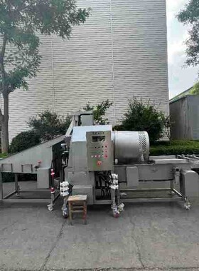 全自动鱿鱼须裹粉设备 鸡翅根沾粉机器升级款锅包肉滚筒式上粉机
