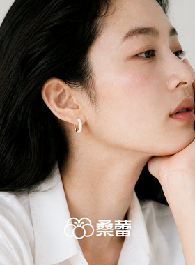 桑蕾小彩环耳圈女时尚小众设计2026新品爆品