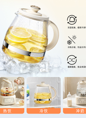 养生壶2026新款煮茶壶全玻璃炖煮