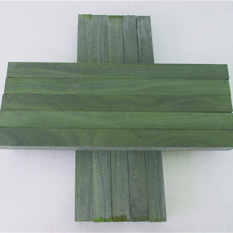 正宗绿檀木雕刻发簪梳子料手把件葫芦镇尺唢呐料阿根廷绿檀维蜡木 - 图2