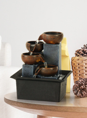 太阳能水泵流水循环摆件