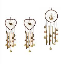 Dreamnet metal tube bell Bell Wind Bell Hanging Accessories Heart-shaped Decorative home Gift Pendant Customised
