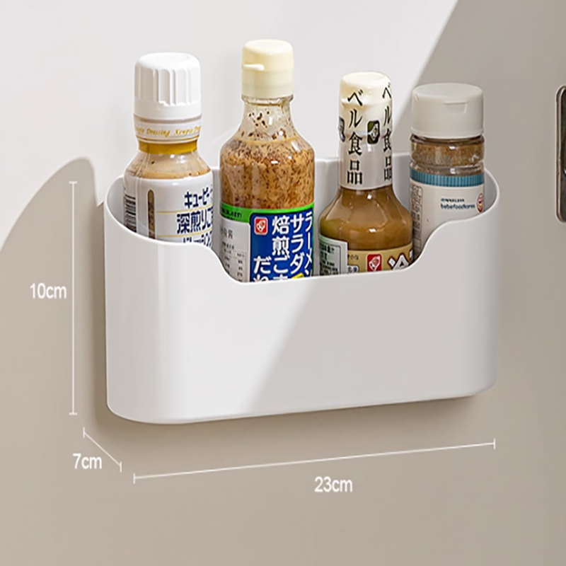 厨房柜门保鲜膜收纳架收纳盒壁挂式橱柜门内侧冰箱置物架调料收纳,淘宝优惠券,粉丝福利购,淘宝优惠卷
