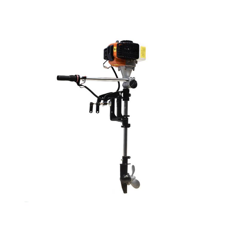 小型船只挂桨机四冲程船挂机 玻璃钢船推进器 铁皮船船尾机马达 - 图3