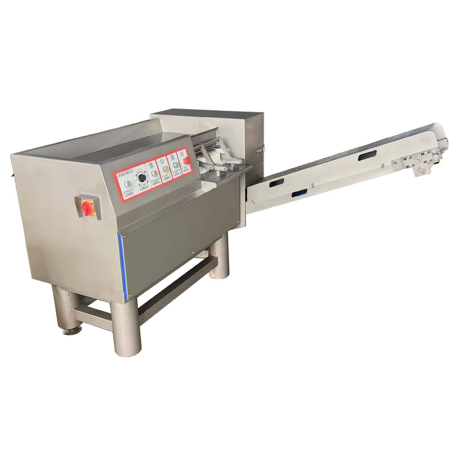 三维冻肉切丁机 宫保鸡丁切肉机 火腿肠切丁设备 牛腩切肉块机,淘宝优惠券,粉丝福利购,淘宝优惠卷