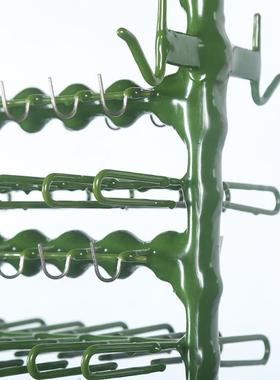 水胶电镀挂具车间流水线用包胶挂具玻璃杯喷粉弹片自动线喷涂治具