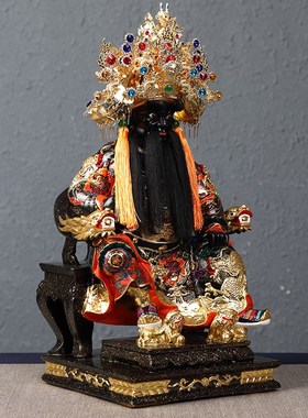 现货速发五府王爷木雕闽南李府温府萧府池府吴府王爷千岁神像头冠