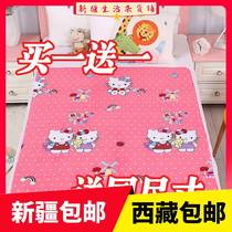 Xinjiang baby isolation urine mat waterproof washable for old mans urine cushion qi anti-slip urine cushion big aunts child urine