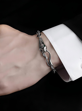 官方绿眼灵蛇手链2025蛇年本命年