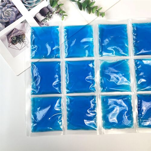 凝胶格子冰垫免注水降温冰凉垫生鲜冷链运输反复使用快递冷冻专用 - 图2