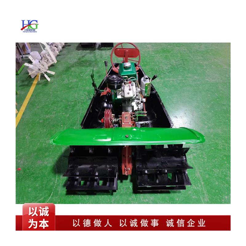 小型多用型机耕船 山地平原多地形弄船机 可调速式种植农用机械 - 图3
