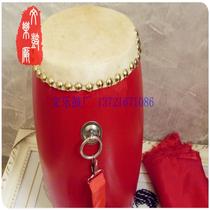 Manufacturer Supply 15CM waist drum Wooden Waist Drum Double Row Nails Waist Drum Seedlings Song Team Apply Custom