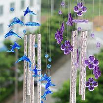 I1212 1508 Dolphin Loving Wind Bells Creative Music Aluminum Tubes Wind Bells House Doors And Windows Hangings Lovers Presents