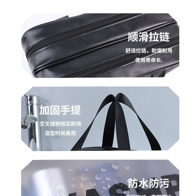 Dry and wet separation wash bag 2025 new women's travel bath cosmetic storage bag men's bath bag