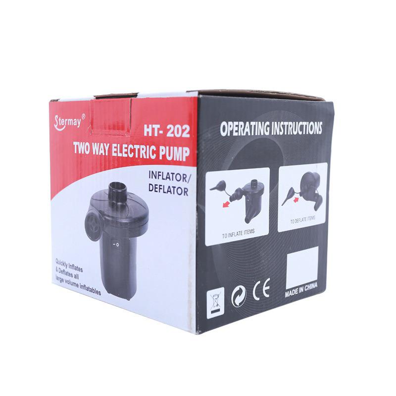 HT202家用车载户外可携式充气床打气机可充气抽气电泵 - 图3