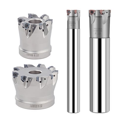 快进给铣刀杆 MFWN90度直角抗震插铣刀杆 WNMU0403六角双面铣刀片 - 图3