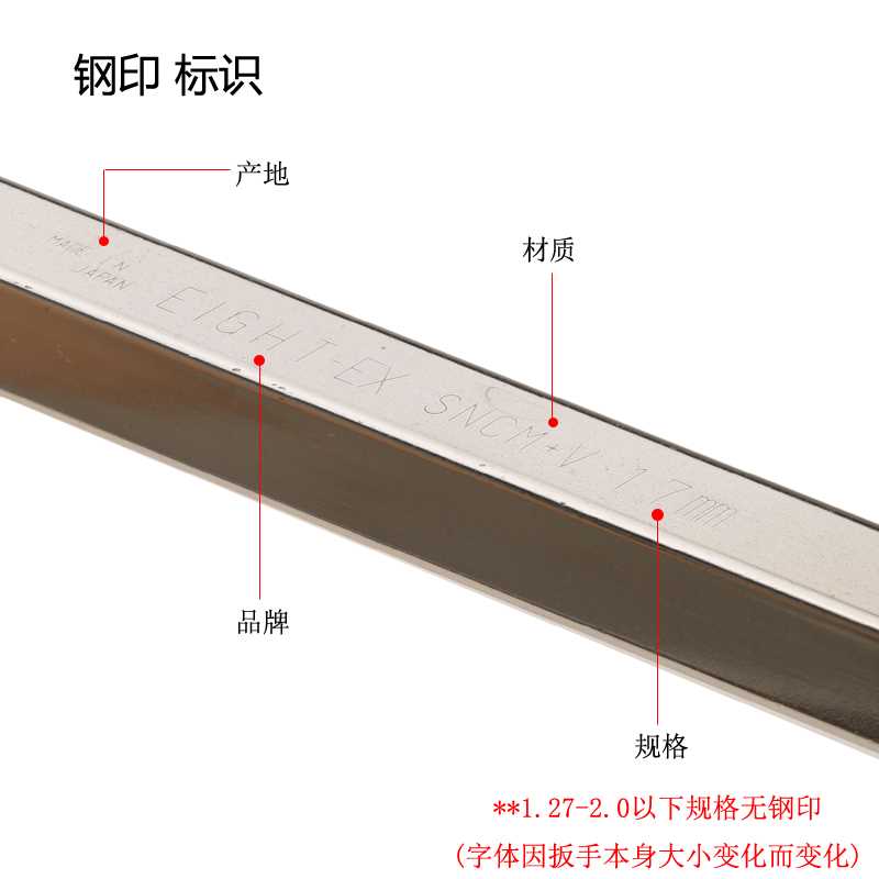 日本EIGHT百利特长球头内六角板手套装 TL-1.5/2/2.5/3