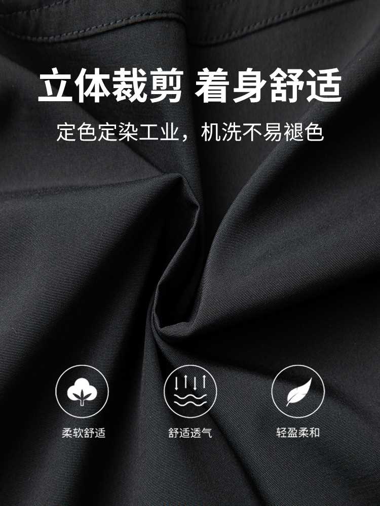 中年男冬装外套父亲棉衣加厚男士羽绒棉服连帽中老年棉袄爸爸冬季 - 图1