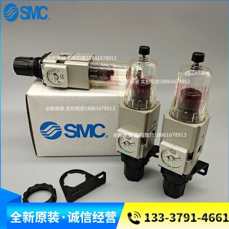 SMC原装调压过滤器AWD20-02 AWM20-02 B E G M BG BE BCG BCE -1 - 图0