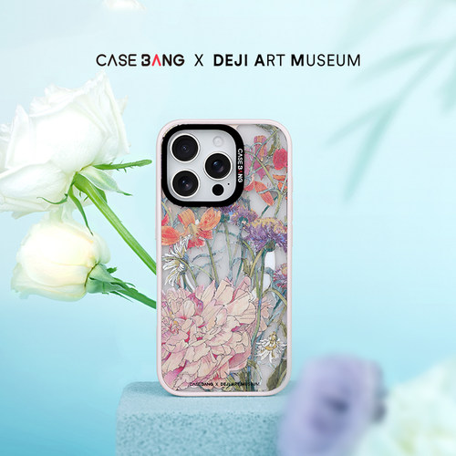 CASEBANGx德基艺术博物馆联名花花世界适用iPhone18ProMax/18Pro/17ProMax/17Pro/16Pro可拆卸磁吸苹果手机壳 - 图2