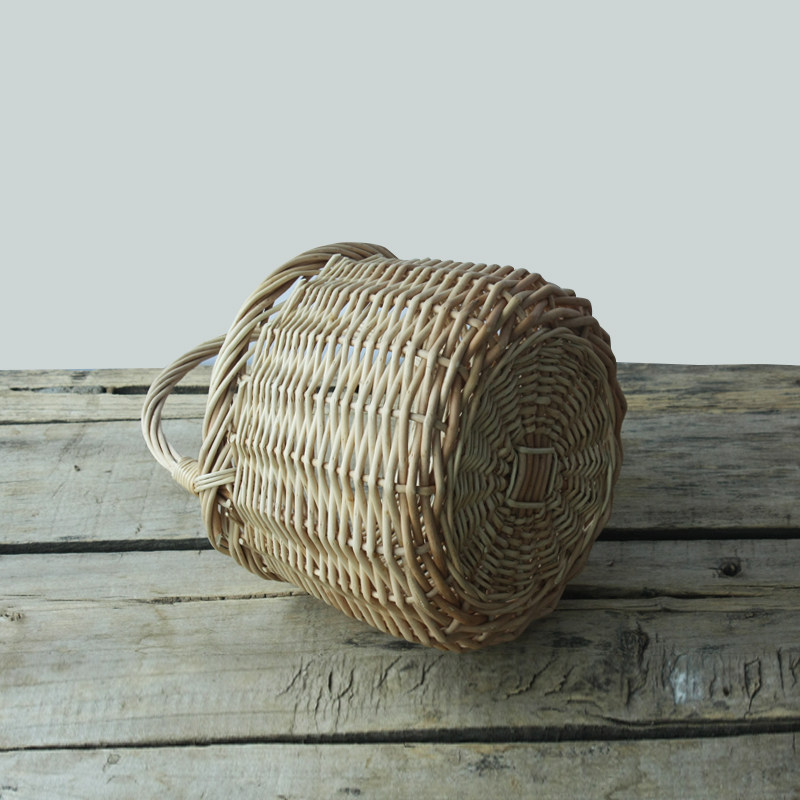 精选藤编柳编手工编织篮水果篮子礼品篮田园风格客厅家居装饰收纳,淘宝优惠券,粉丝福利购,淘宝优惠卷