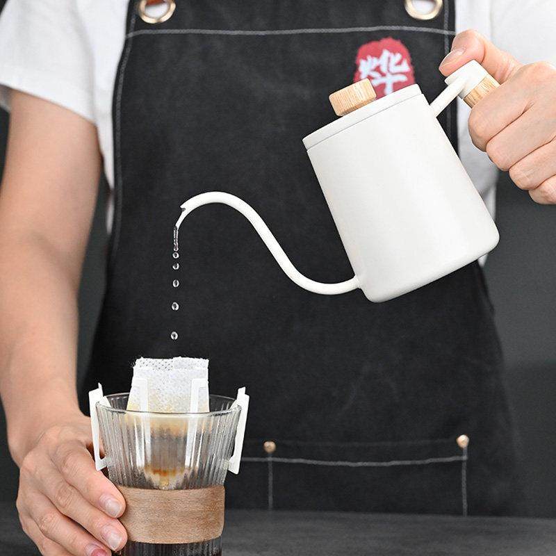 烨咖啡350ml不锈钢手冲壶 耳挂壶滴滤咖啡细口长嘴壶 家用单人份,淘宝优惠券,粉丝福利购,淘宝优惠卷