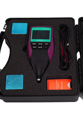 伊莱科数显涂层测厚仪高精度铁基铝基两用油漆漆膜仪镀锌层厚度计