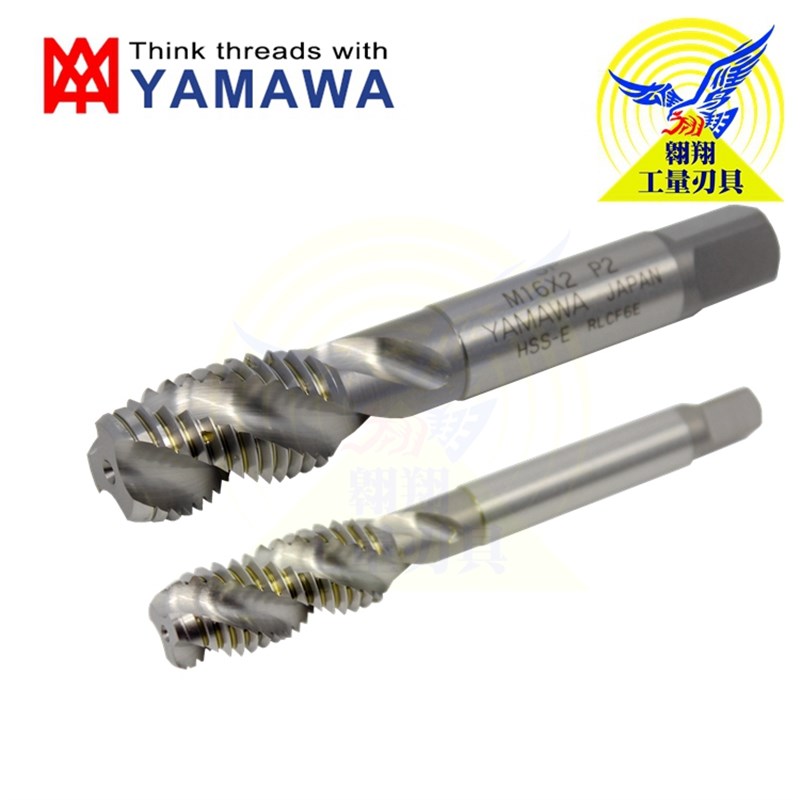 进口雅马哇YAMAWA螺旋丝攻丝锥Mz1M2M3M4M5M6M8弥满和机用丝锥 - 图1
