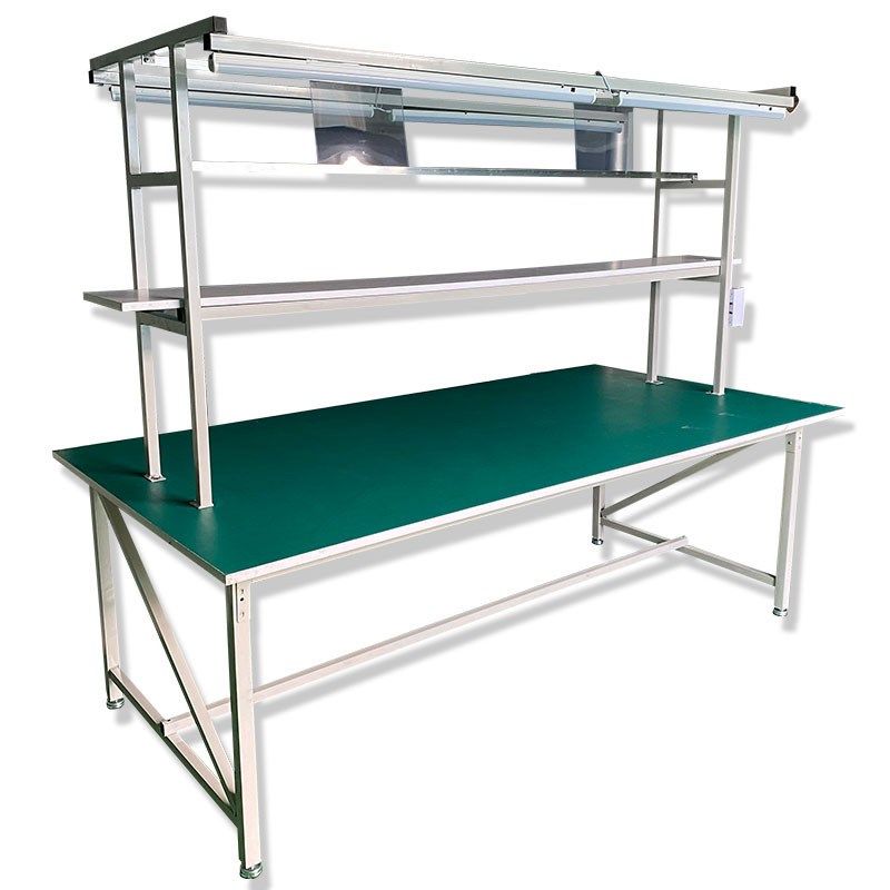 【佳创】工厂防静电工作台 带灯检验桌操作台 电商打包台按需制定,淘宝优惠券,粉丝福利购,淘宝优惠卷