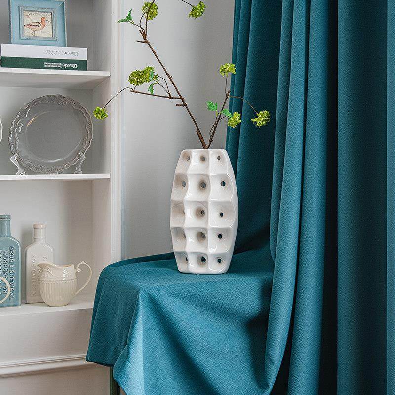 2025新款加高超长棉麻遮光窗帘成品简约纯色落地式客厅卧室自建房,淘宝优惠券,粉丝福利购,淘宝优惠卷