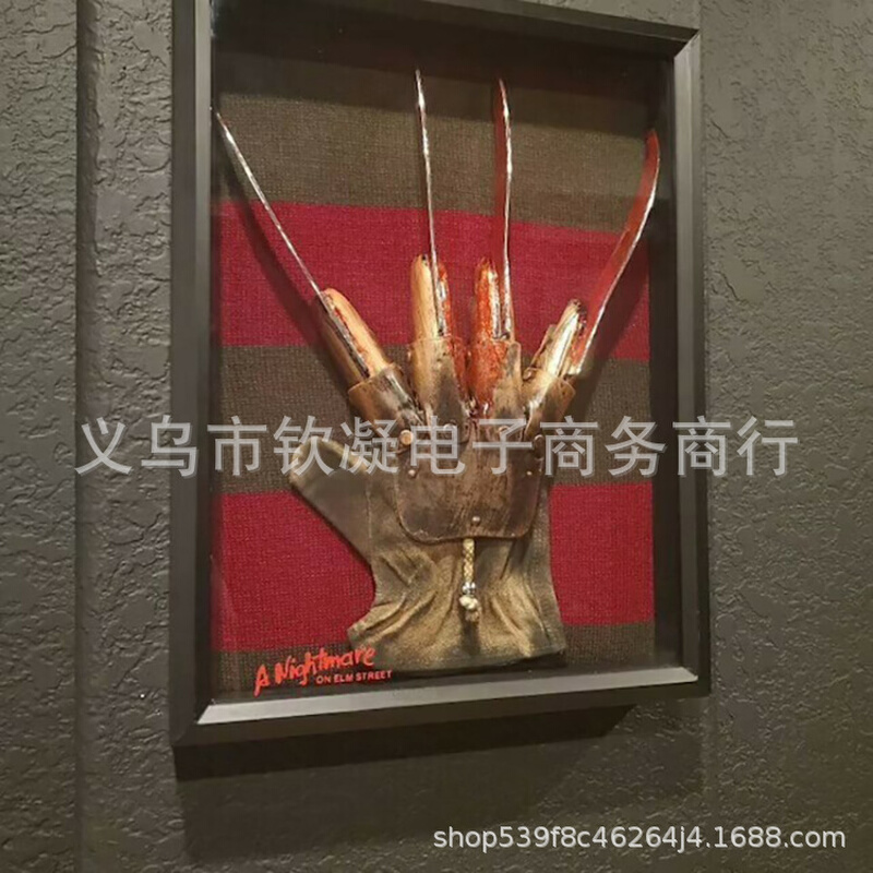 Freddy Krueger弗莱迪·克鲁格万圣节榆树街手套和毛衣展-图0