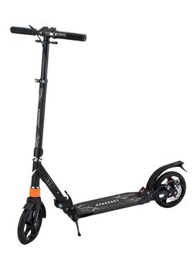 直销脚踏滑板车便携式可折叠滑步车铝合金材质代步车直发