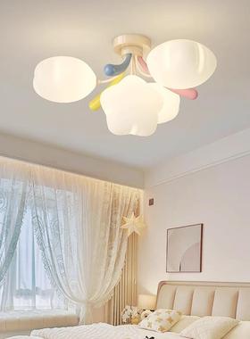 全光谱护眼主卧室灯儿童房间灯现代简约可爱温馨卡通星星吸顶灯具