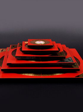 2寸3寸5寸6寸8寸10寸罗盘综合专业盘黄铜电木高精度指南针摆件