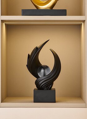 生生不息摆件高级感客厅轻奢抽象玄关酒柜办公室装饰乔迁新居礼物