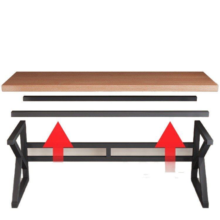 实木电脑桌书桌学生卧室家用办公长条桌双人工作台简约电竞小桌子,淘宝优惠券,粉丝福利购,淘宝优惠卷